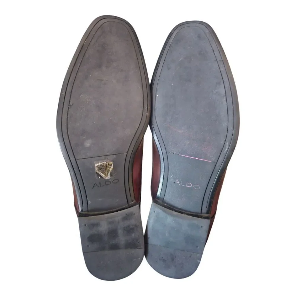 Aldo brown leather